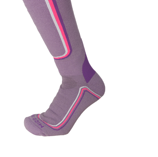 Носки горнолыжные Mico Woman Performance Ski Socks In Wool Viola, цвет фиолетовый, размер 35-36 EUR CA 00119 - фото 2