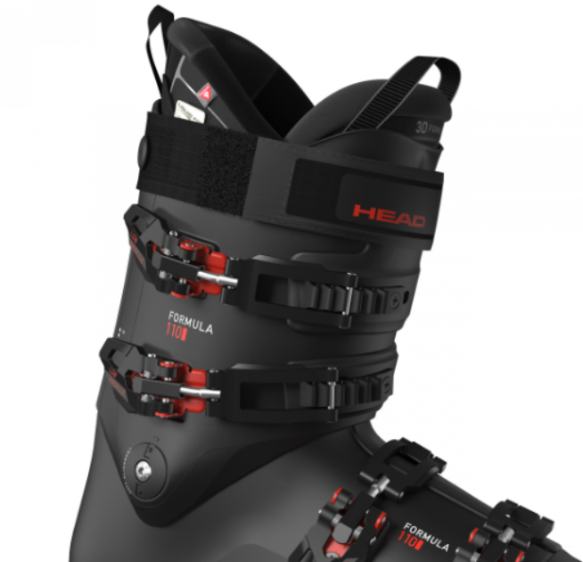 Ботинки горнолыжные Head 21-22 Formula Rs 110 Black/Red, цвет черный-красный, размер 27,0 см 601125 - фото 4
