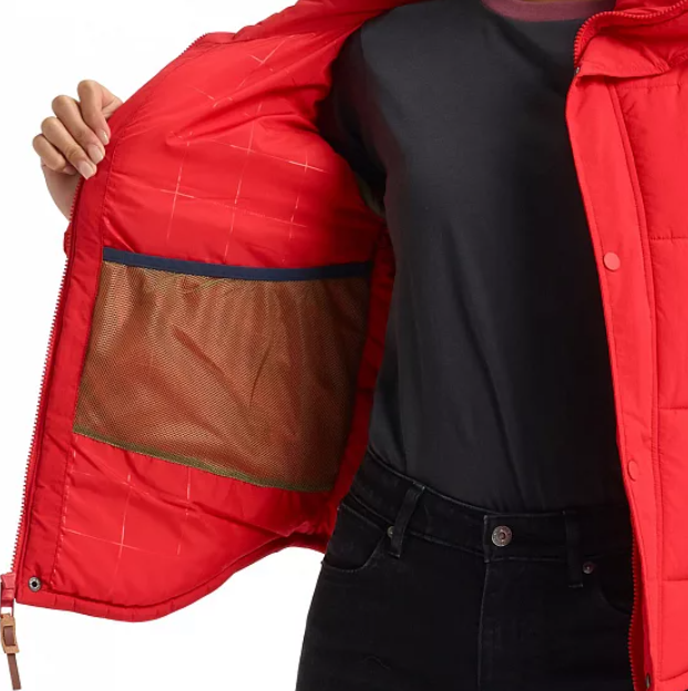 Куртка Burton 19-20 W Heyland Jk Flame Scarlet, цвет красный, размер S 21453100600 - фото 3