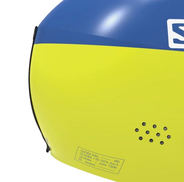Шлем зимний Salomon 21-22 S Race Fis Injected Race Blue/Yellow, размер S (55-56 см) - фото 2