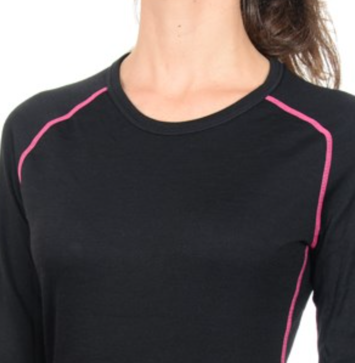 

Термокофта Mico Woman Dualtech Heavy Weight Nero Magenta