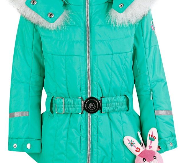 Куртка горнолыжная Poivre Blanc 19-20 Ski Jacket Emerald Green, цвет бирюзовый, размер 92 см 274060-0193001 - фото 2