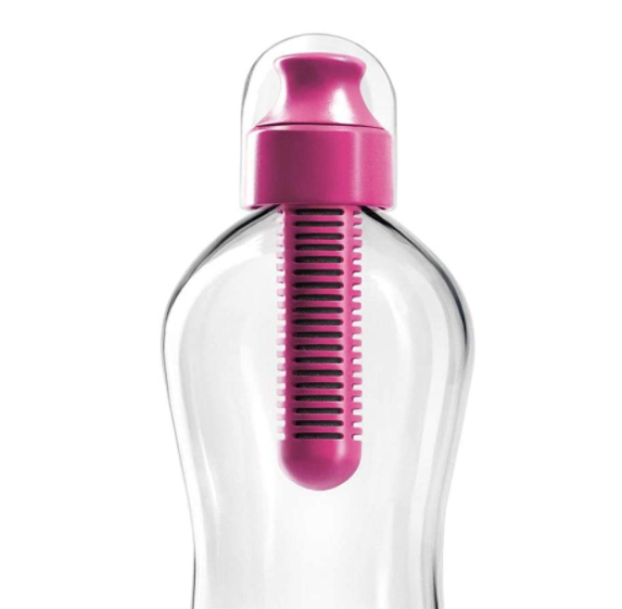 фото Спортивная бутылка для воды с фильтром bobble filtered water bottle magenta w/hanger