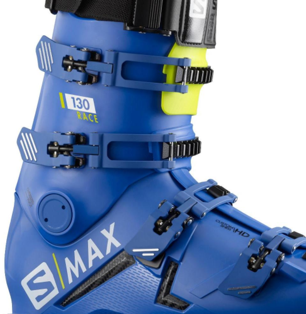 Ботинки горнолыжные Salomon 19-20 S/Max 130 Race Blue F04/Acid Green, цвет синий, размер 27,0/27,5 см L40547300 - фото 2