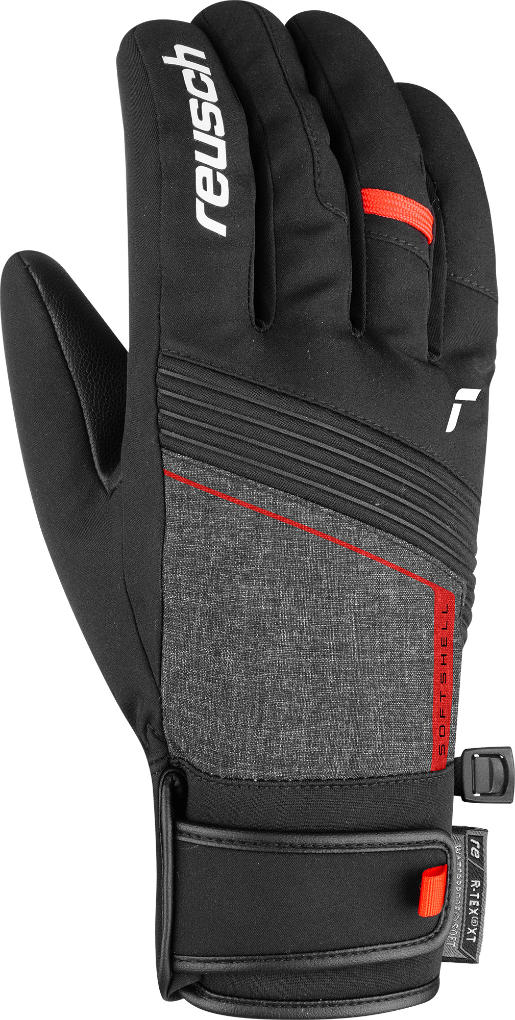 Перчатки Reusch 21-22 Luca R-Tex XT Black/Black Melange/Fire Red brauberg рюкзак с защитой от влаги melange