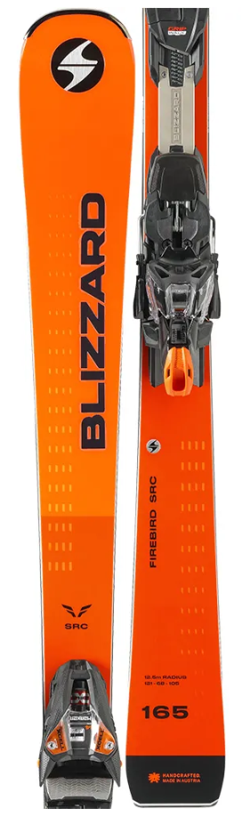 Горные лыжи с креплениями Blizzard 23-24 Firebird SRC Orange + кр. XCELL 14 Demo (6965W1BO)