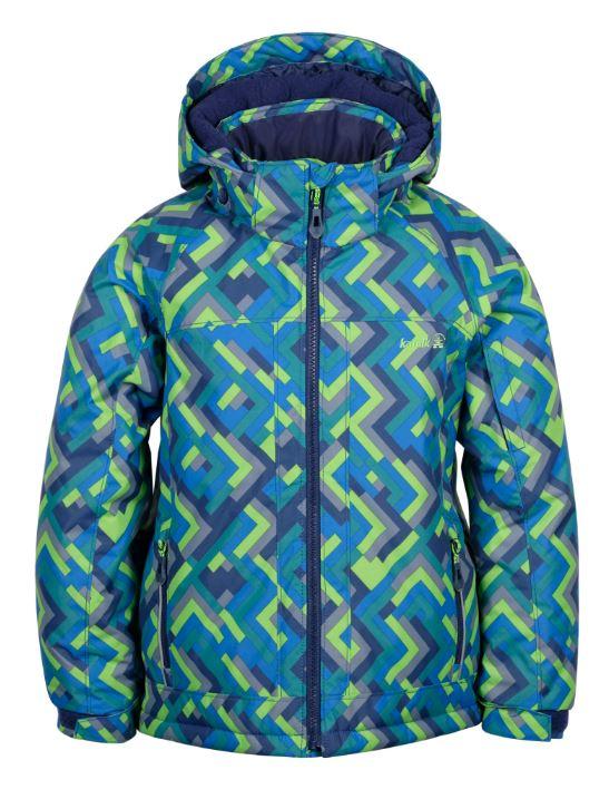 Куртка горнолыжная Kamik Rusty Grid Blue полукомбинезон с флисовой подкладкой розовый button blue 110