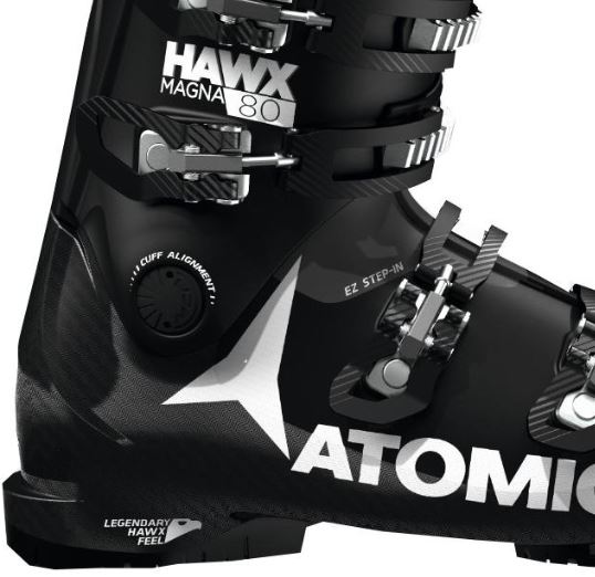 Ботинки горнолыжные Atomic 17-18 Hawx Magna 80 Black/White, цвет черный-белый, размер 30,0/30,5 см AE5015100 - фото 4