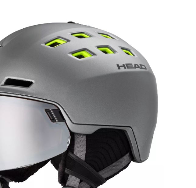 фото Шлем зимний head 22-23 radar anthracite/lime