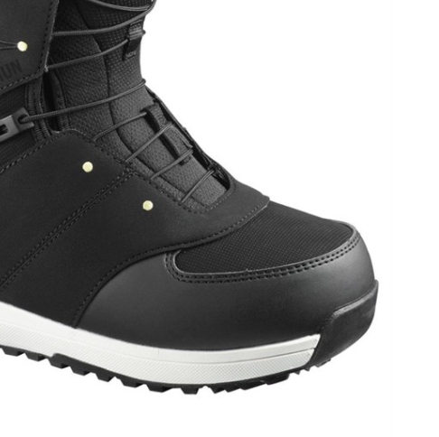 Ботинки сноубордические Salomon 19-20 Ivy Black/Pale Lime Yellow, цвет черный, размер 36,5 EUR L40826500 - фото 4