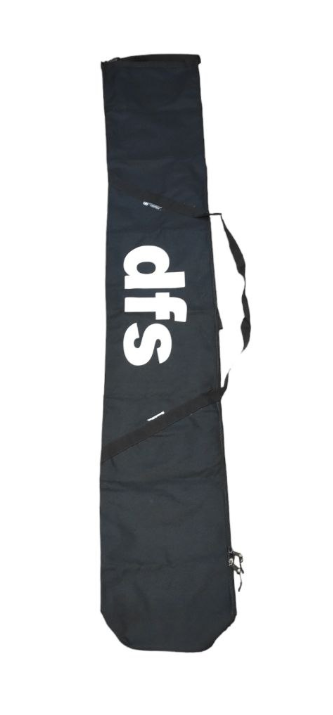 Чехол горнолыжный DFS Norma - 1 Black чехол горнолыжный blizzard ski bag premium 2 pair black silver