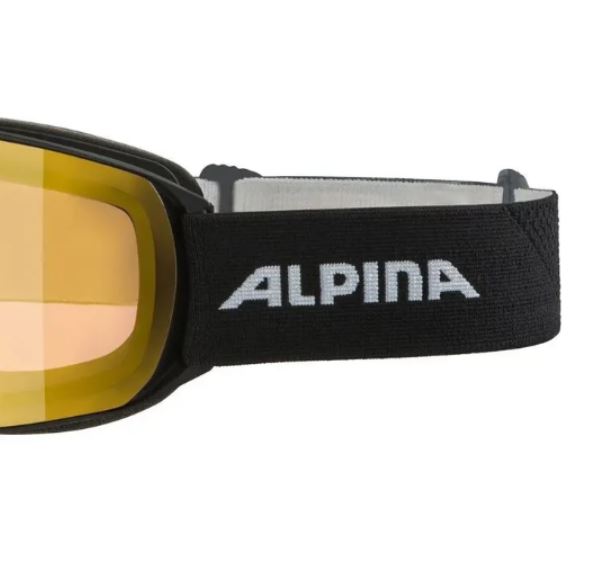 Маска Alpina 22-23 Nakiska QV Black Matt, размер M - фото 3