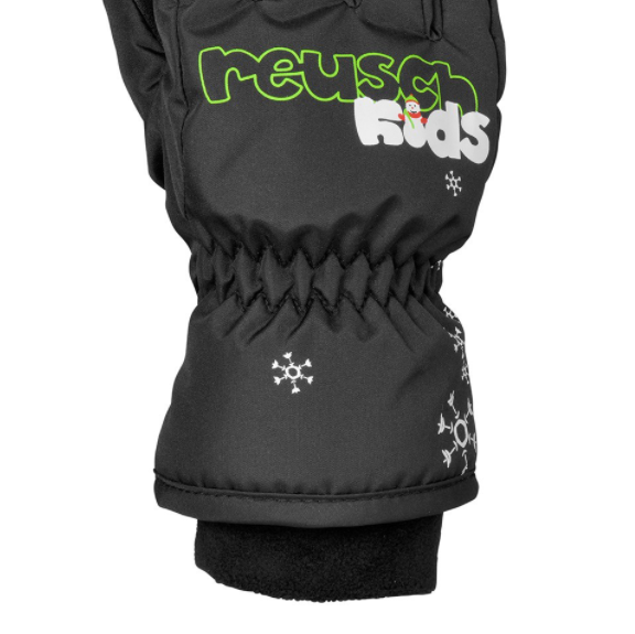 фото Перчатки reusch 17-18 kids black