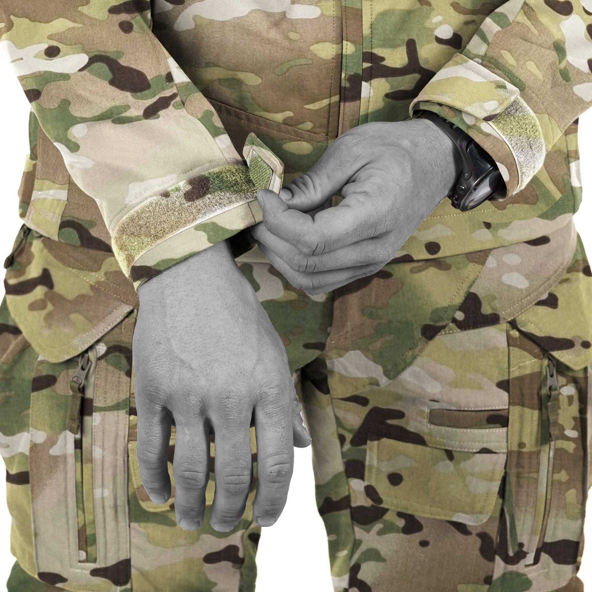 Тактическая куртка UF PRO Delta Eagle Gen. 3 Softshell Jacket Multicam, размер S - фото 6