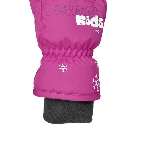 фото Перчатки reusch 17-18 kids pink glo