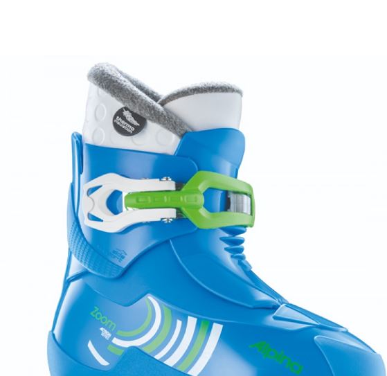 Ботинки горнолыжные Alpina 13-14 Zoom Action Kid's Blue/Green, цвет голубой, размер 15,0 см - фото 4