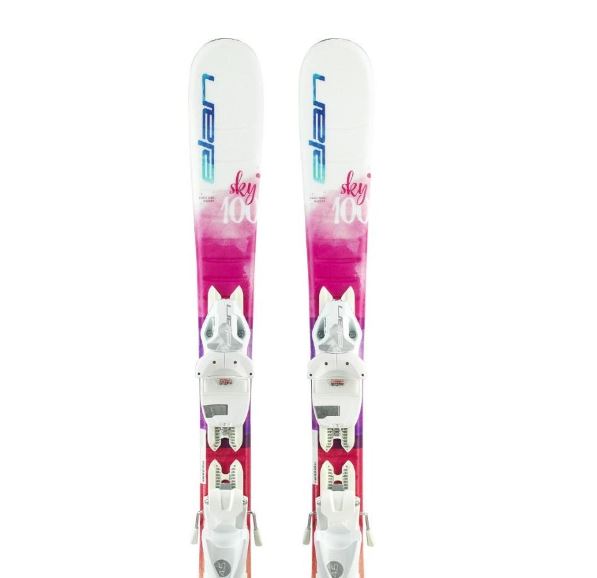 Горные лыжи с креплениями Elan 21-22 Sky QS + кр. EL 7.5 AC, цвет белый-розовый 0047600 - фото 5
