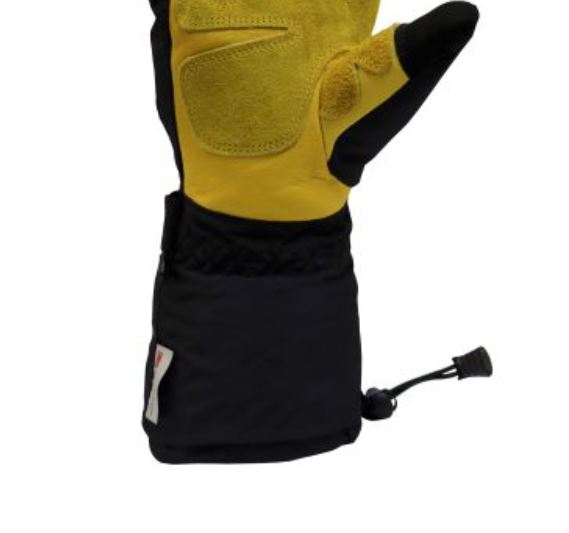 Перчатки DFS Warrior R-Tex Black/Yellow, цвет черный-желтый, размер M - фото 5