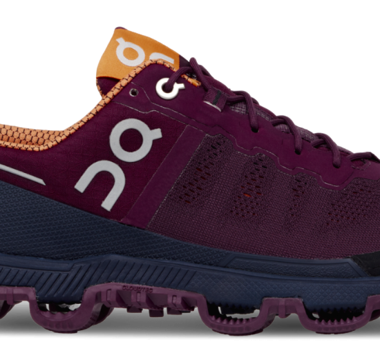 Кроссовки ON 17-18 Cloudventure Mulberry/Salmon, цвет фиолетовый, размер 40,5 EUR 000012.2315 - фото 2