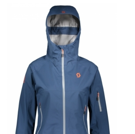 Куртка горнолыжная Scott Jacket W's Explorair 3L Denim Blue, цвет синий, размер S 261805 - фото 3