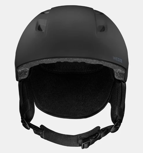 Шлем зимний Wedze H-PST 500 Black, цвет черный, размер L (59-62 см) 2744255 - фото 4