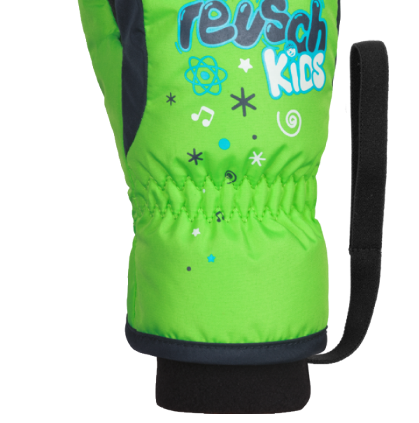 Варежки Reusch 18-19 Kids Mitten Neon Green/Dress Blue, размер 4 4885405 - фото 4