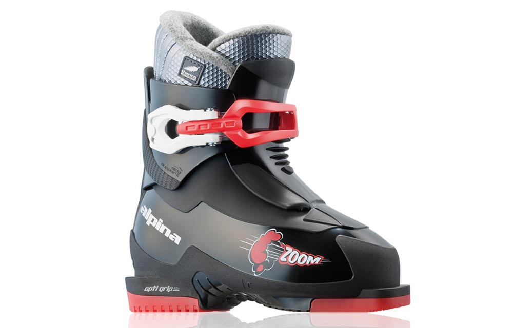 Ботинки горнолыжные Alpina Zoom Kids BlackRed 3273₽