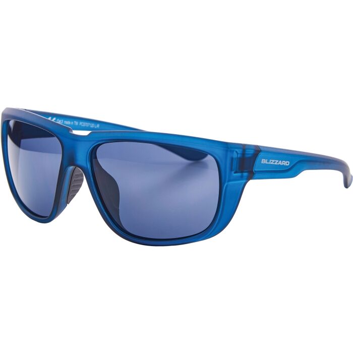 Очки солнцезащитные Blizzard Amsterdam Rubber Transparent Dark Blue солнцезащитные очки hipsterkid форма авиатор