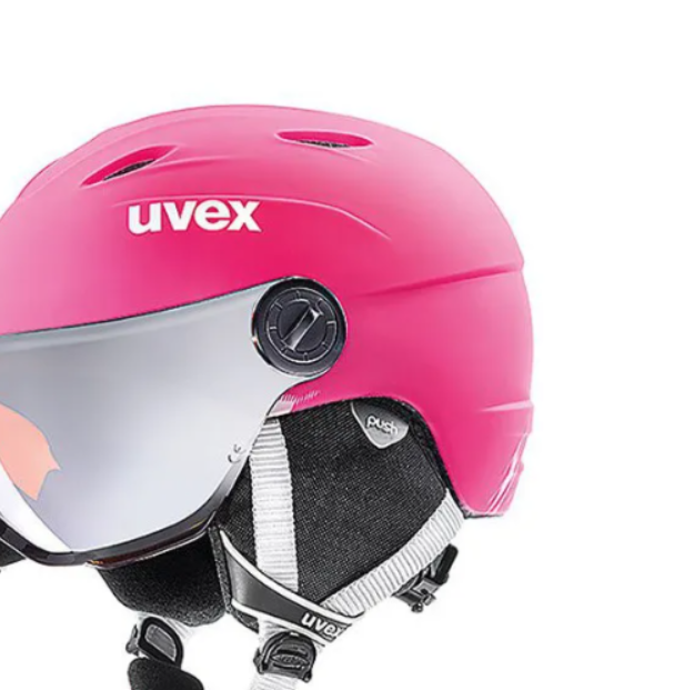 Шлем зимний Uvex Visor Pro Pink Mat Jr, цвет розовый, размер 54-56 см 5661919005 - фото 3