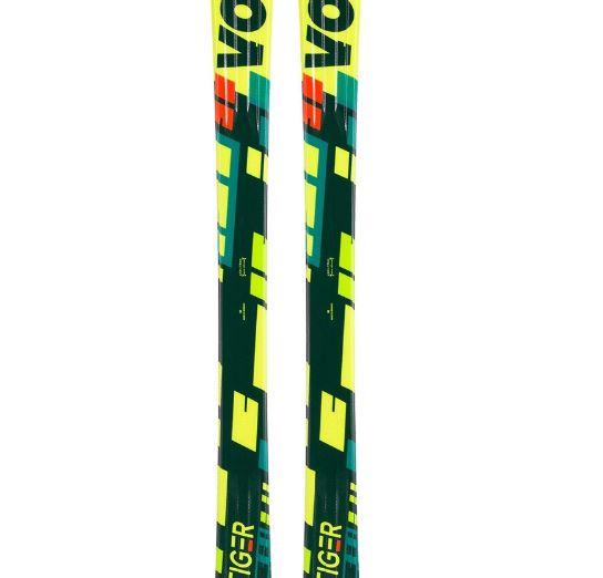 фото Горные лыжи с креплениями volkl 14-15 jr racetiger sl yellow flat + кр. m 4.5 jr