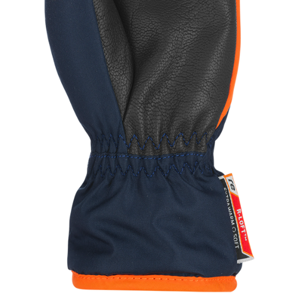 фото Варежки reusch 20-21 ben kids mitten dress blue/orange popsicle