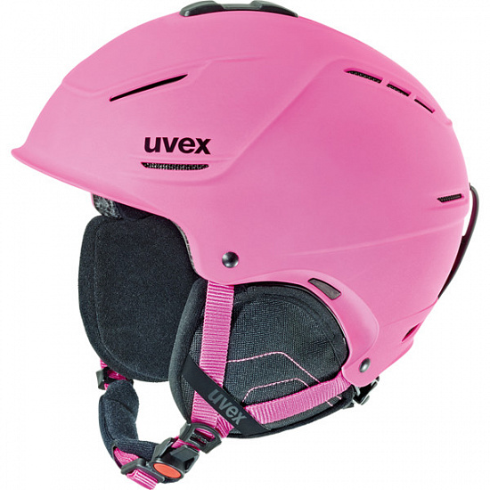 Шлем зимний Uvex P1us Pink Mat