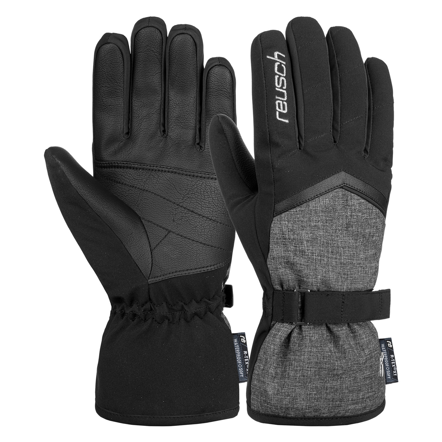 фото Перчатки reusch 24-25 moni r-tex xt black/black mellange