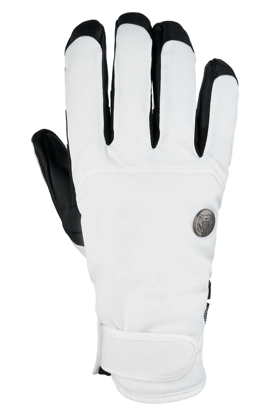 Перчатки Terror 21-22 Crew Gloves White, цвет белый-черный, размер M 0002477 - фото 3