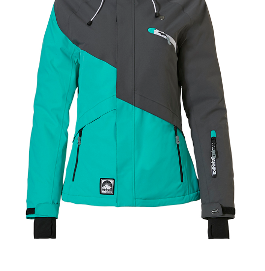 Куртка горнолыжная Rehall 20-21 Drew-R Snowjacket Womens Oak Grey, цвет серый-голубой, размер M 60065 - фото 3