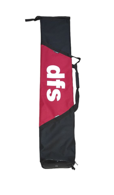 Чехол горнолыжный DFS Norma - 1 Black\Red чехол горнолыжный blizzard junior ski bag 1 pair black silver