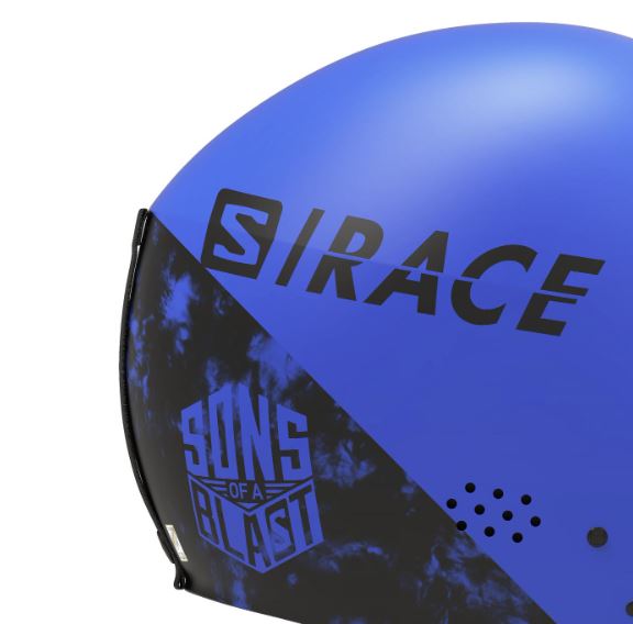 Шлем зимний Salomon 21-22 S Race Fis Injected JR Race Blue/Black, размер S (55-56 см) - фото 4