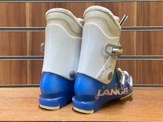 Б/у ботинки горнолыжные Lange Starlet Rsj 50 White/Blue купить дешево вМоскве с доставкой по России