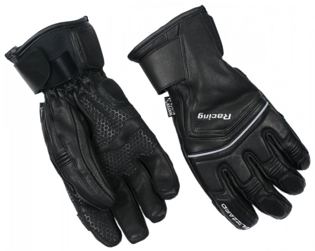  Blizzard Racing Leather Ski Gloves Black/Silver