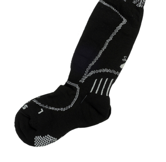 Носки горнолыжные Mico Ski Performance Woman Socks In Wool Nero Argento, цвет черный, размер 33-34 EUR CA 0245 - фото 2