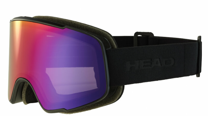 Маска Head 22-23 Horizon 2.0 5K Pola Violet/Black, цвет черный 391121 - фото 1