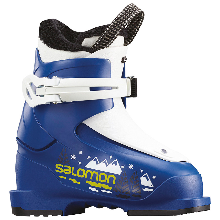 Ботинки горнолыжные Salomon 19-20 T1 Race Blue F04/White ботинки горнолыжные salomon 19 20 s race 130 race blue f04 acid green