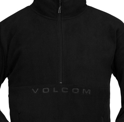 Флисовая кофта Volcom 22-23 V-Science Fleece P/O 1/2 Zip Black, размер L - фото 4
