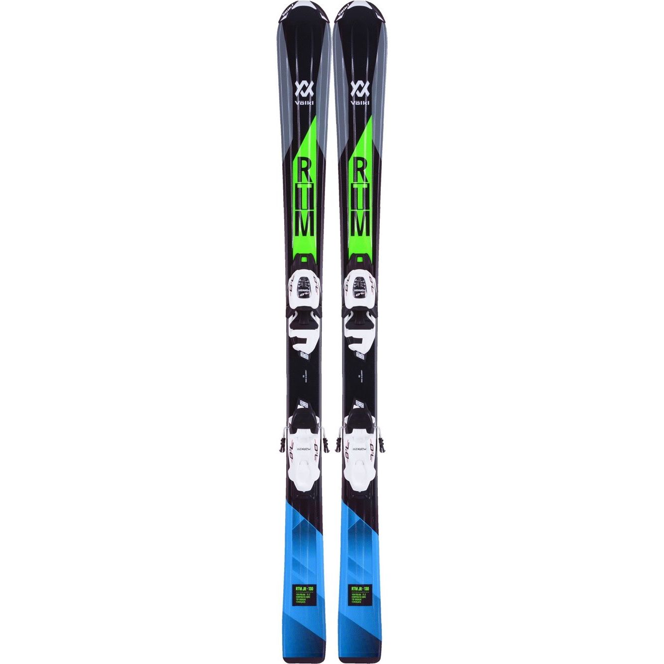 Горные лыжи с креплениями Volkl 17-18 RTM Jr + кр. 7.0 VMotion Jr. R