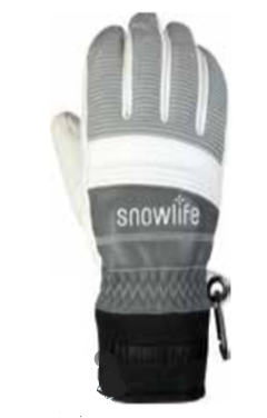 Перчатки Snowlife Classic Leather Glove Grey/DK`Grey