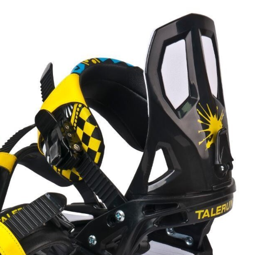 Крепления для сноуборда Talerun CO3 Black/Yellow/Blue, размер L - фото 4