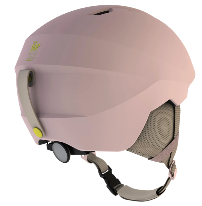 Шлем зимний Wedze H-PST 500 Pink, цвет розовый, размер S (52-55 см) 2475371 - фото 3