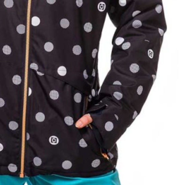 Куртка для сноуборда Horsefeathers Womens Jacket Coralie Black Dots, размер M - фото 3