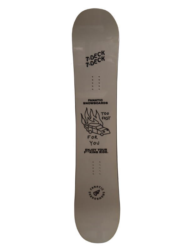

Сноуборд Fanatic 20-21 T-Deck Too Fast White