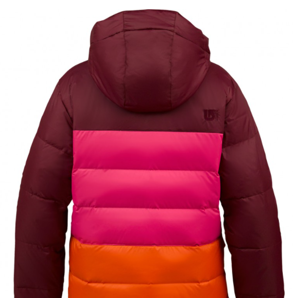 Куртка пуховая Burton Wb Dandridge Dwn Jk Sangria Colorblock, цвет разноцветный, размер XS 10086100618 - фото 3